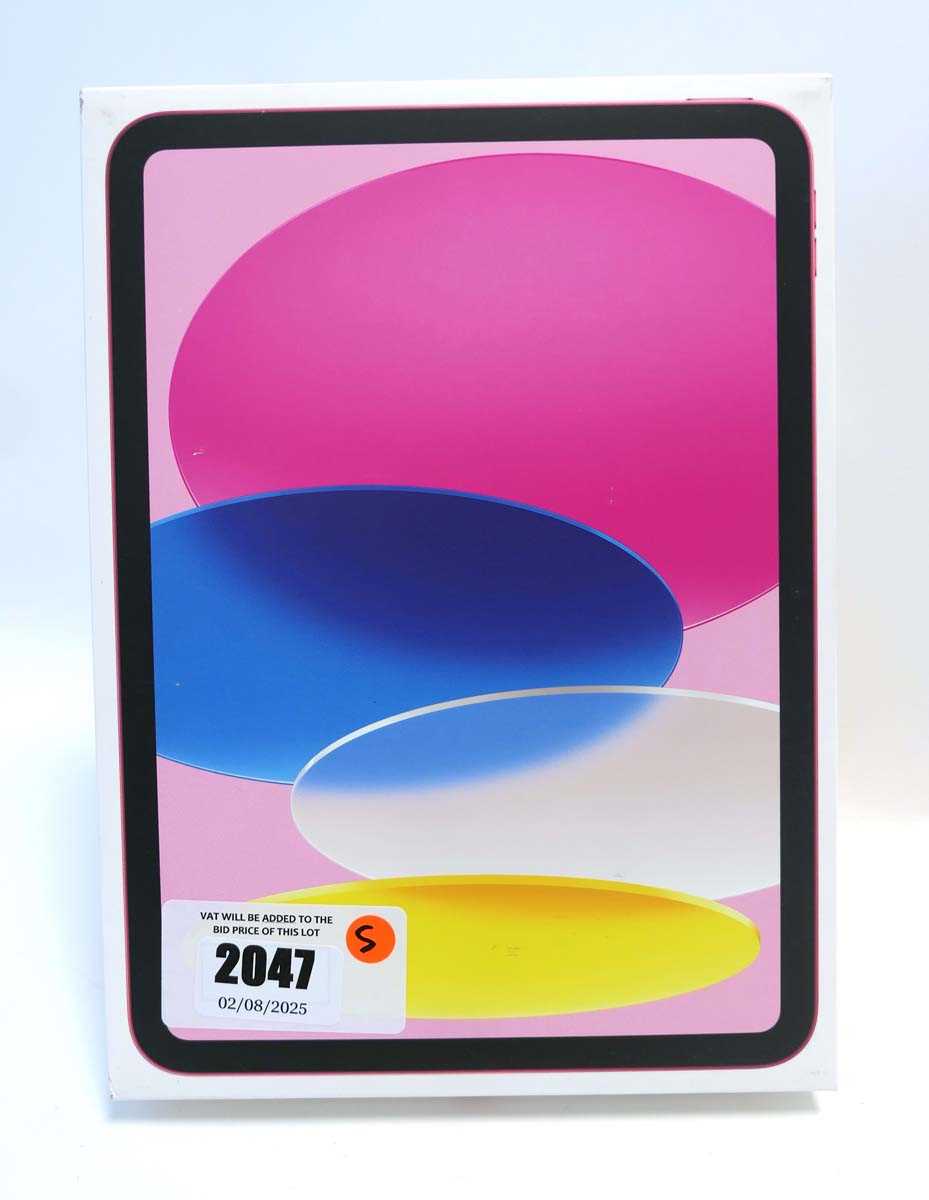 Lot 2047 - *Sealed* iPad 10th Gen A2696 64GB Pink