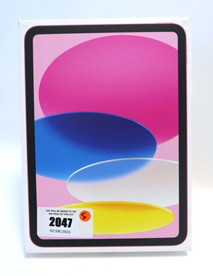 Lot 2047 - *Sealed* iPad 10th Gen A2696 64GB Pink