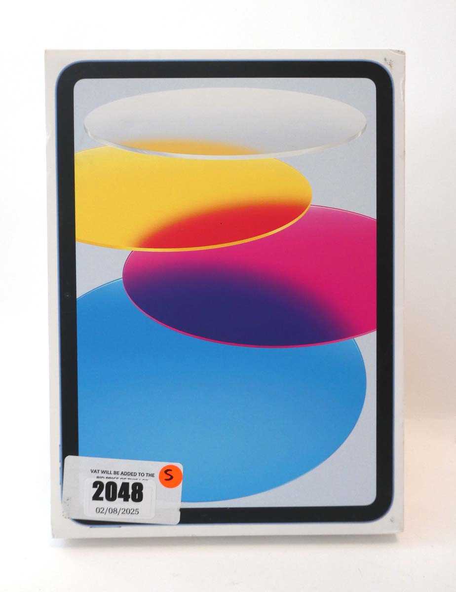 Lot 2048 - *Sealed* iPad 10th Gen A2696 64GB blue