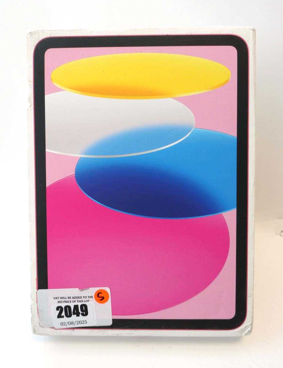 Lot 2049 - *Sealed* iPad 10th Gen A2696 64GB Pink