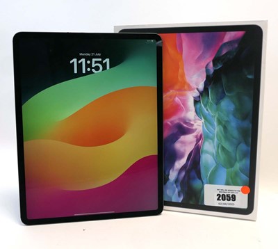 Lot 2059 - iPad Pro 12.9" 4th Gen A2232 256GB Space Grey...