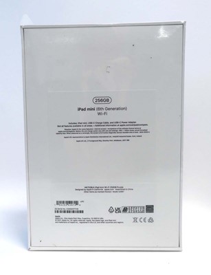 Lot 2062 - *Sealed* iPad Mini 6th Gen A2567 256GB Purple