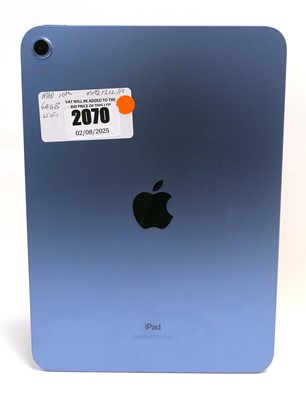 Lot 2070 - iPad 10th Gen 64GB Blue