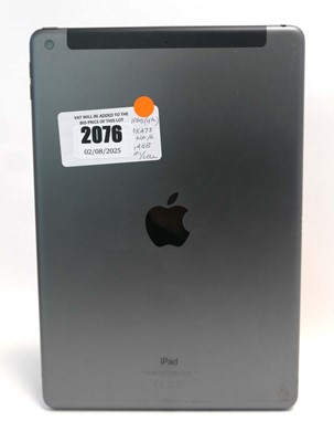 Lot 2076 - iPad 9th Gen 64GB Space Grey (SIM slot)