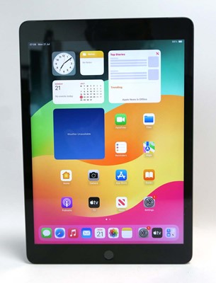 Lot 2077 - iPad 9th Gen 64GB Space Grey (SIM slot)