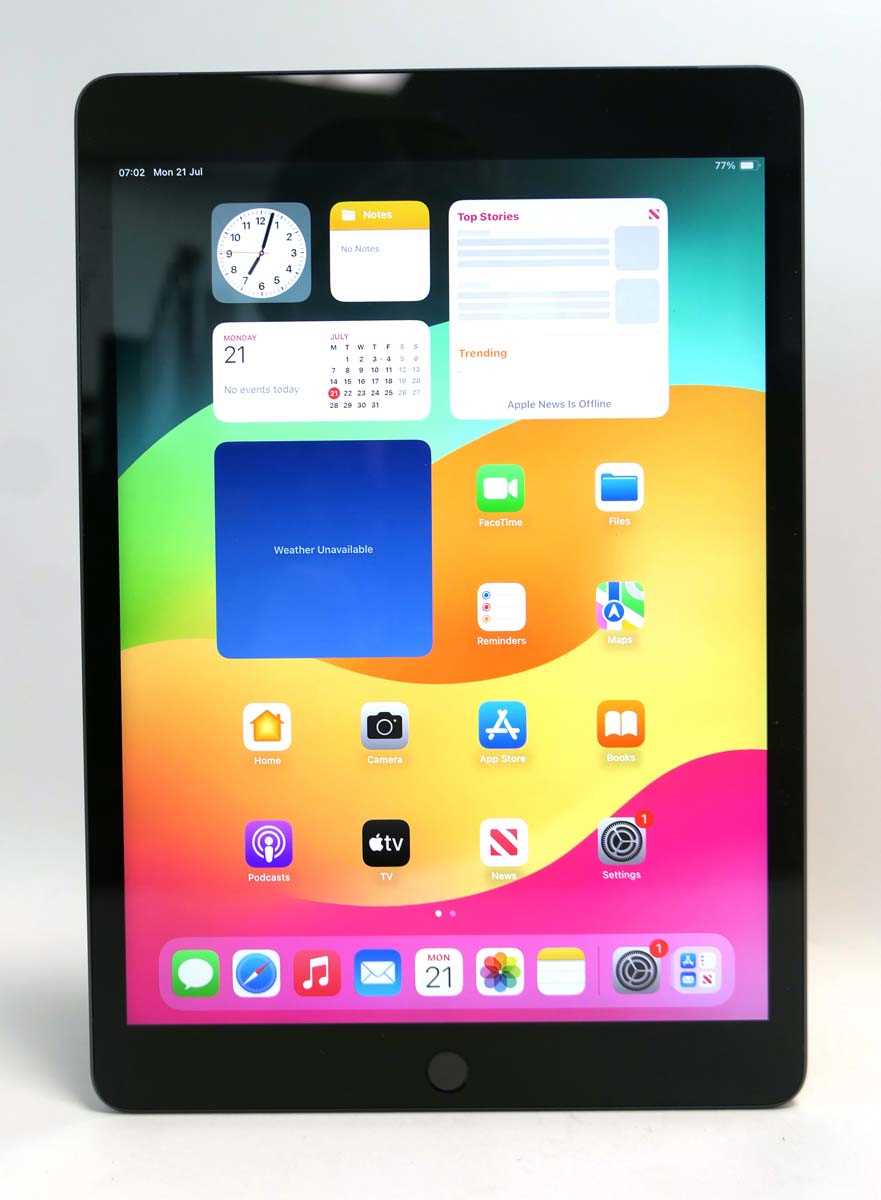Lot 2078 - iPad 9th Gen 64GB Space Grey (SIM slot)