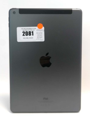 Lot 2081 - iPad 9th Gen 64GB Space Grey (SIM slot)