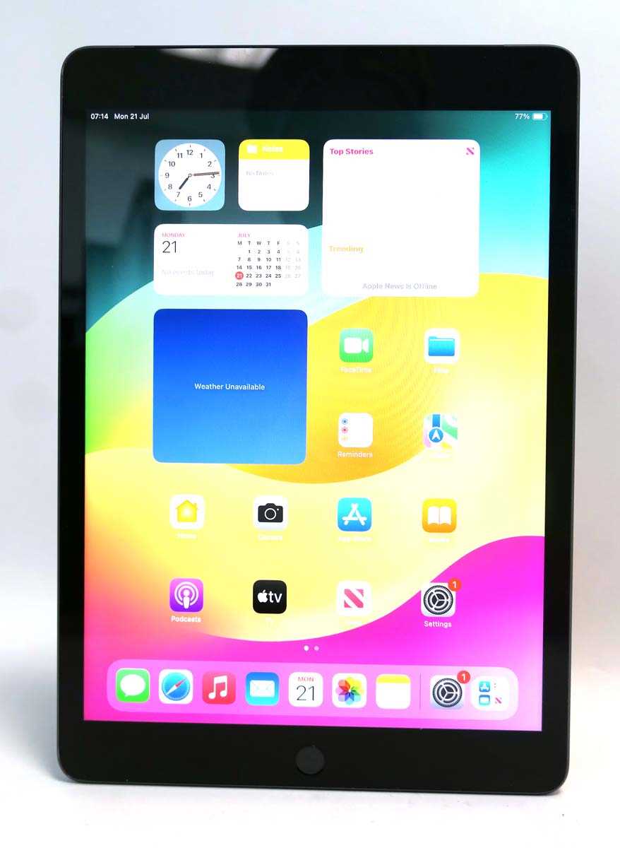 Lot 2084 - iPad 9th Gen 64GB Space Grey (SIM slot)