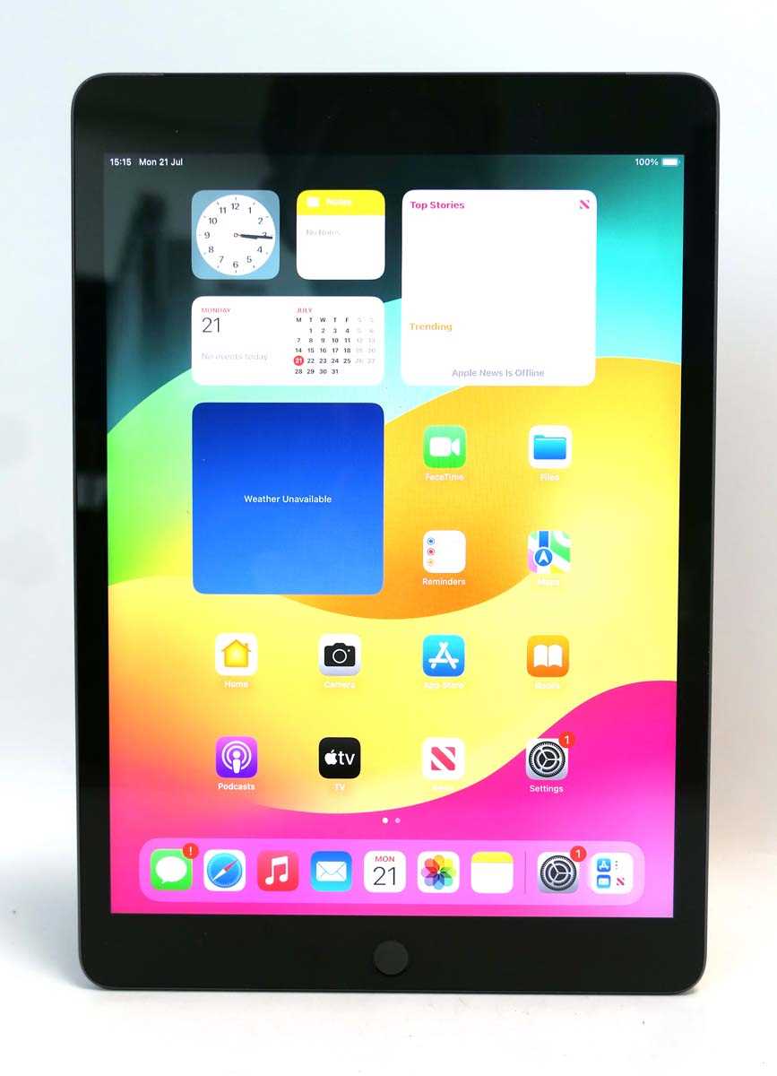 Lot 2086 - iPad 9th Gen 64GB Space Grey (SIM slot)