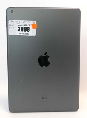 Lot 2098 - iPad 8th Gen 32GB Space Grey