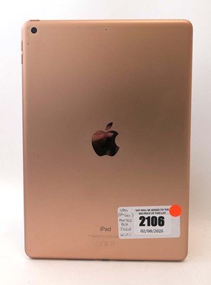 Lot 2106 - iPad 7th Gen 32GB Gold