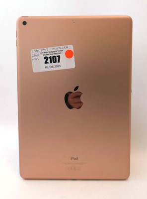 Lot 2107 - iPad 7th Gen 32GB Gold