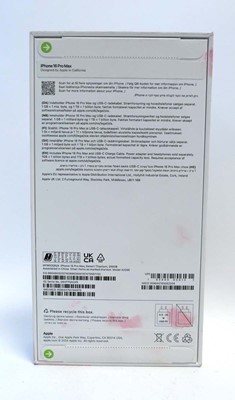 Lot 2110 - *Sealed* iPhone 16 Pro Max 256GB Desert Titanium