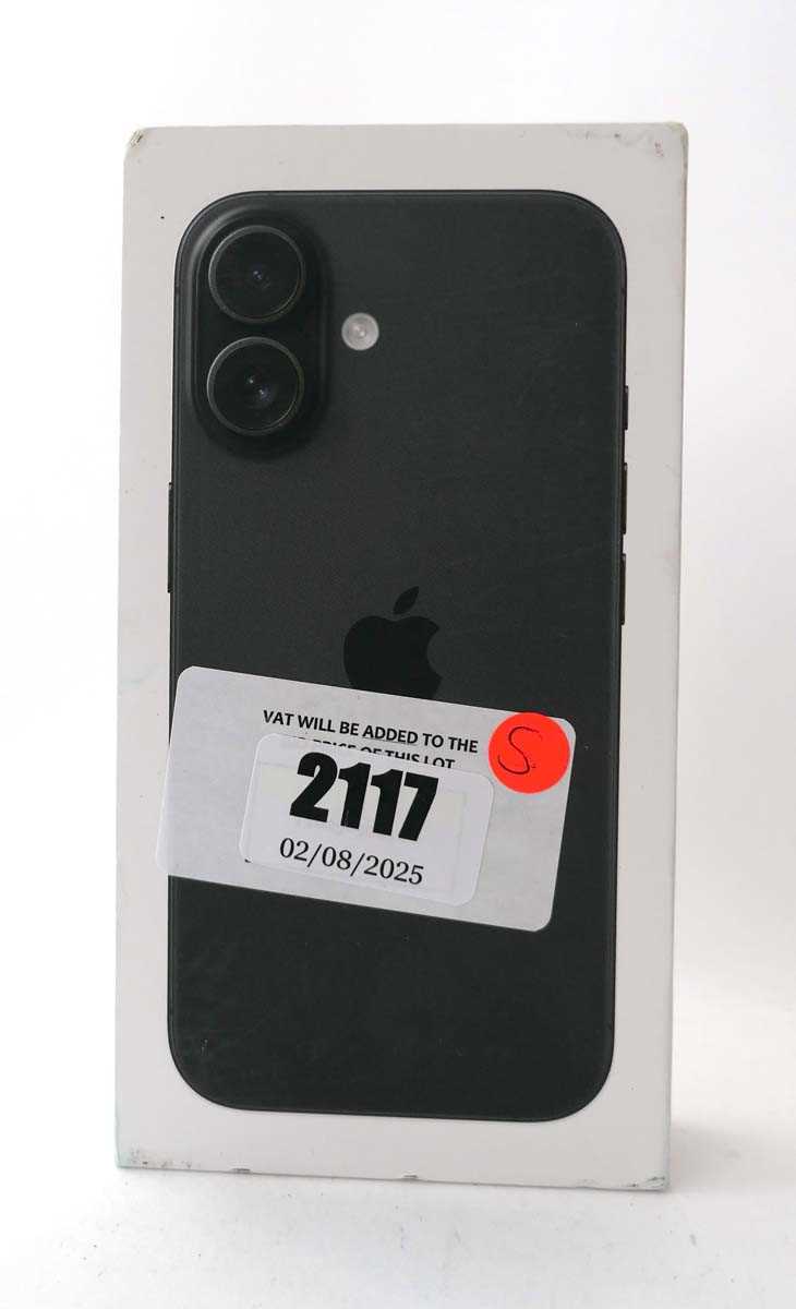 Lot 2117 - *Sealed* iPhone 16 256GB Black
