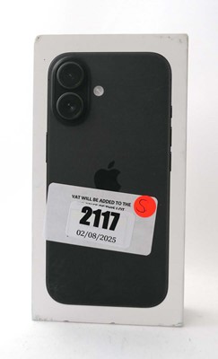 Lot 2117 - *Sealed* iPhone 16 256GB Black