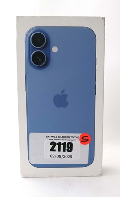 Lot 2119 - *Sealed* iPhone 16 256GB Ultramarine