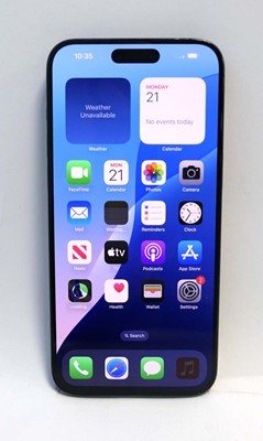 Lot 2133 - iPhone 15 Pro Max 256GB Blue Titanium