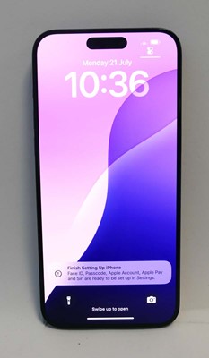 Lot 2135 - iPhone 15 Pro Max 256GB Blue Titanium