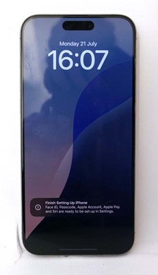Lot 2136 - iPhone 15 Pro Max 256GB Natural Titanium