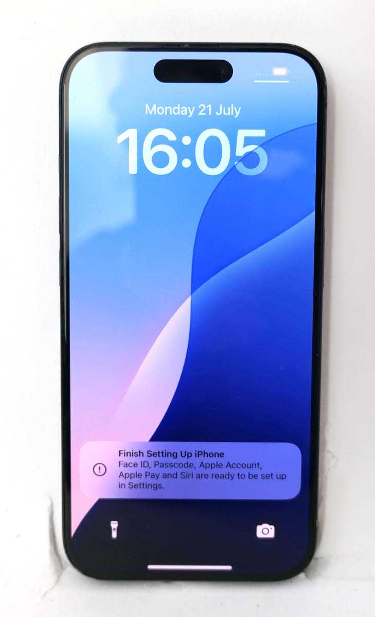 Lot 2140 - iPhone 15 Pro 128GB Blue Titanium