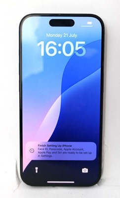 Lot 2140 - iPhone 15 Pro 128GB Blue Titanium