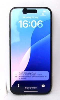 Lot 2141 - iPhone 15 Pro 128GB Black Titanium