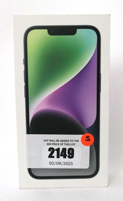 Lot 2149 - *Sealed* iPhone 14 128GB Midnight