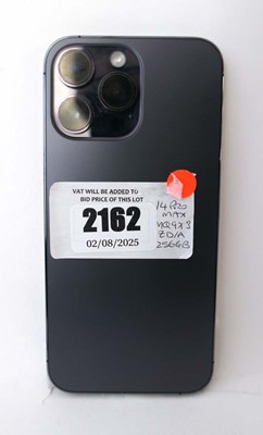 Lot 2162 - iPhone 14 Pro Max 256GB Deep Purple