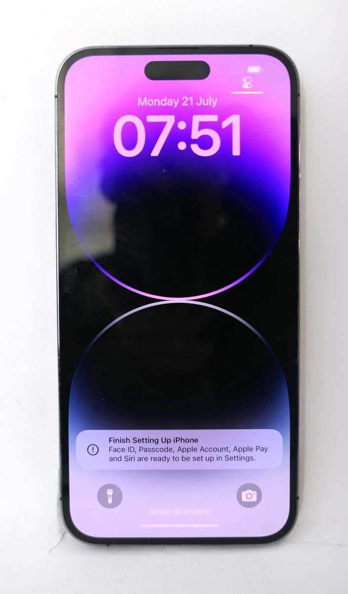 Lot 2163 - iPhone 14 Pro Max 256GB Deep Purple
