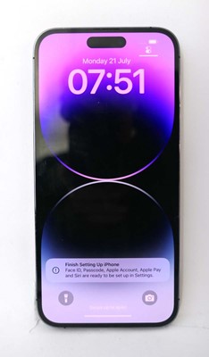 Lot 2163 - iPhone 14 Pro Max 256GB Deep Purple