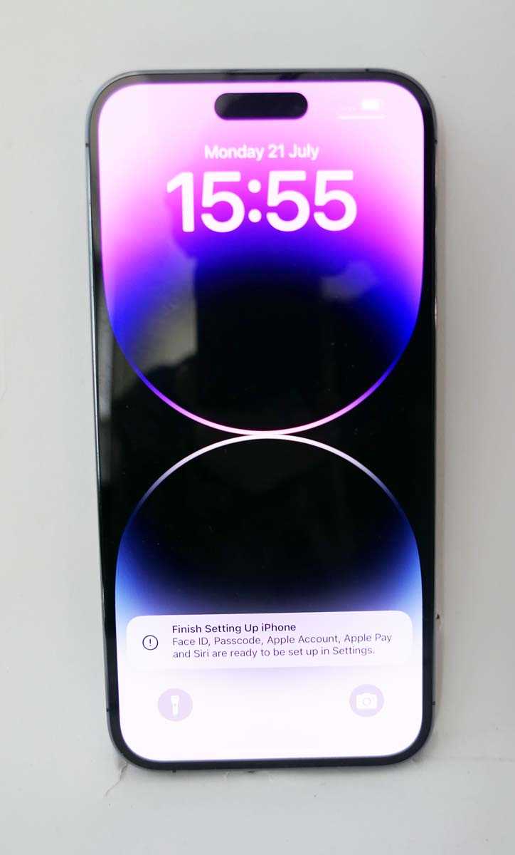 Lot 2164 - iPhone 14 Pro Max 128GB Deep Purple