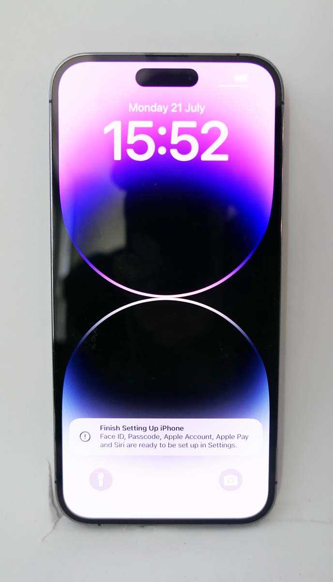 Lot 2165 - iPhone 14 Pro Max 128GB Deep Purple