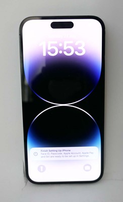 Lot 2169 - iPhone 14 Pro Max 128GB Space Black