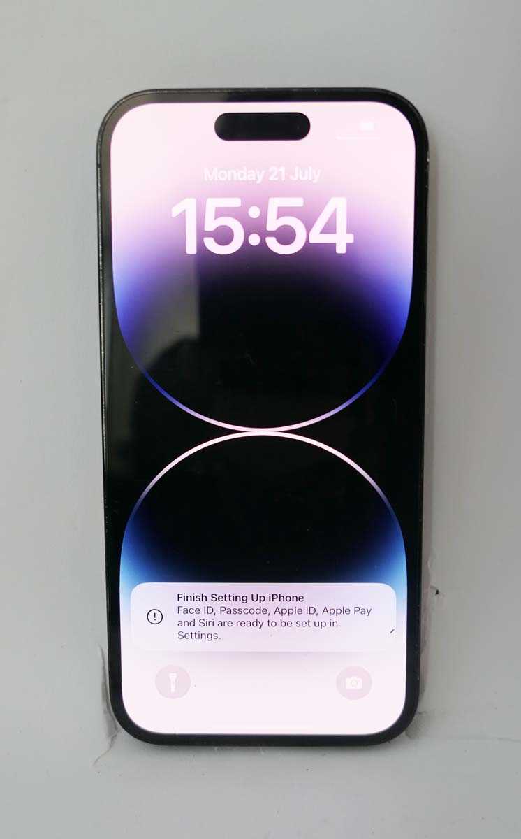 Lot 2172 - iPhone 14 Pro 128GB Space Black