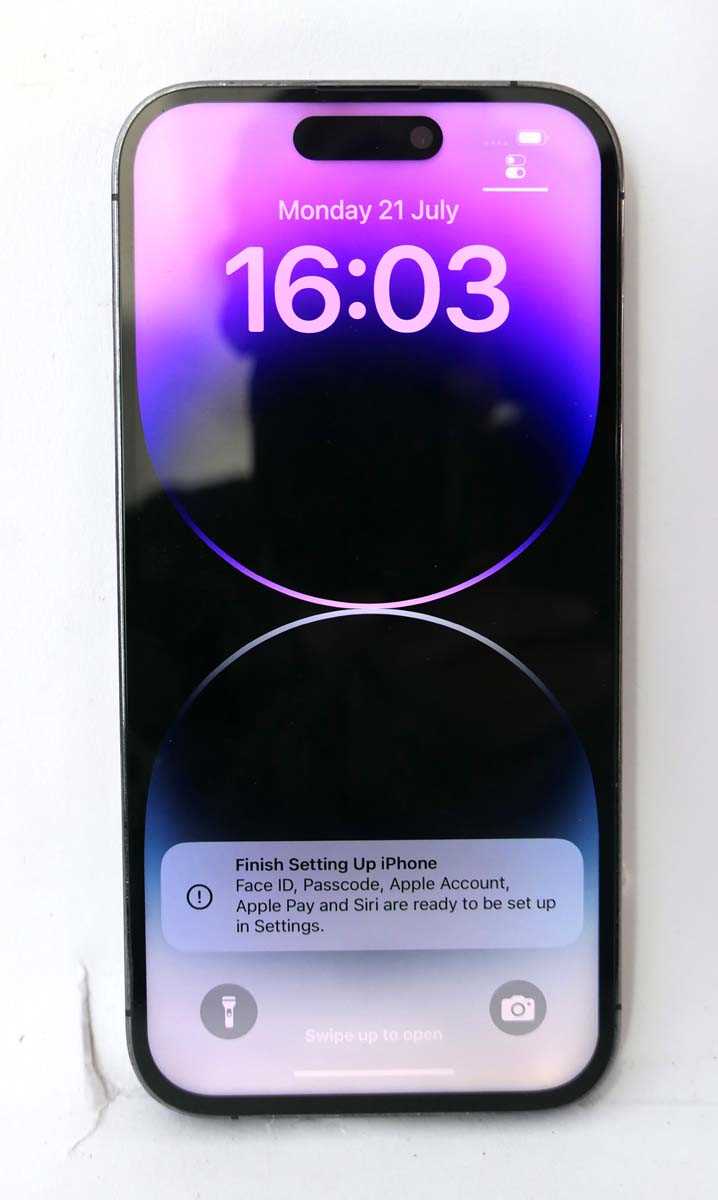 Lot 2174 - iPhone 14 Pro 128GB Deep Purple