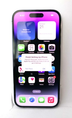 Lot 2175 - iPhone 14 Pro 128GB Deep Purple