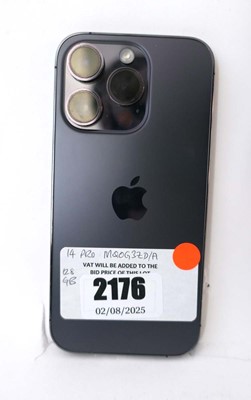 Lot 2176 - iPhone 14 Pro 128GB Deep Purple