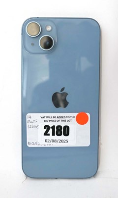 Lot 2180 - iPhone 14 Plus 128GB Purple