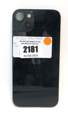 Lot 2181 - iPhone 14 Plus 128GB Black