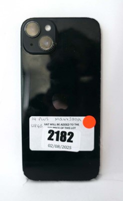 Lot 2182 - iPhone 14 Plus 128GB Black