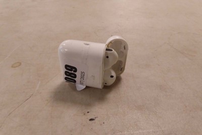 Lot 2089 - Pair of Apple AirPods 2nd generation, model no....