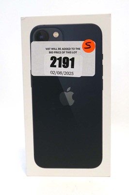 Lot 2191 - *Sealed* iPhone 13 128GB Midnight