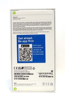 Lot 2191 - *Sealed* iPhone 13 128GB Midnight