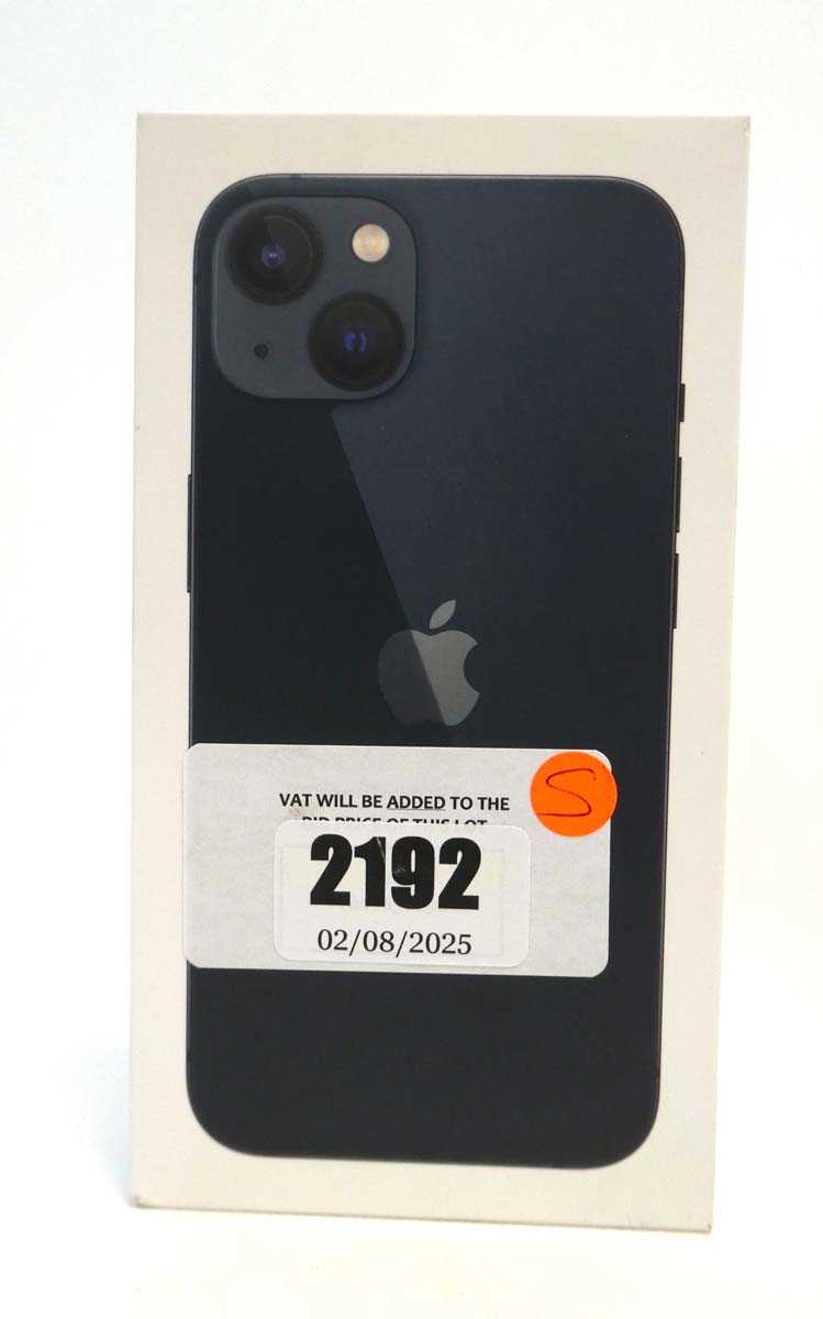 Lot 2192 - *Sealed* iPhone 13 128GB Midnight