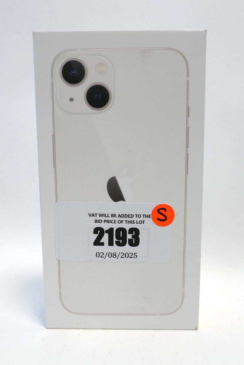 Lot 2193 - *Sealed* iPhone 13 128GB Starlight