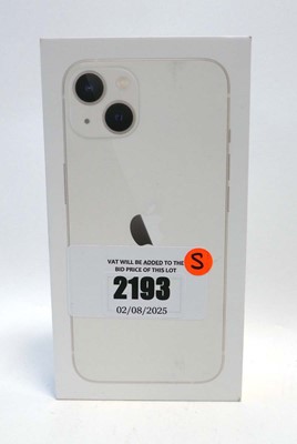 Lot 2193 - *Sealed* iPhone 13 128GB Starlight