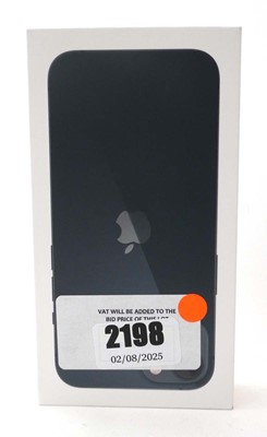 Lot 2198 - iPhone 13 128GB Midnight with box