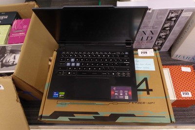 Lot 2126 - MSI Cyborg 14 A13VF laptop, (A/F storage...