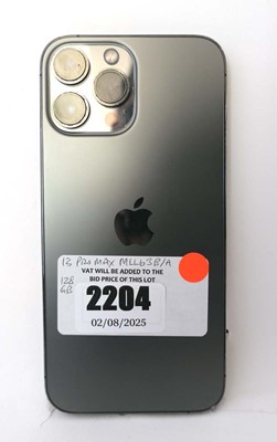 Lot 2204 - iPhone 13 Pro Max 128GB Graphite
