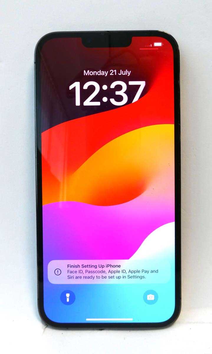 Lot 2206 - iPhone 13 Pro Max 128GB Graphite